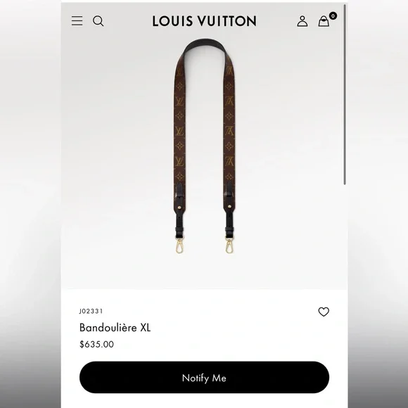 Louis Vuitton Bandoulière XL - Picture 2 of 10